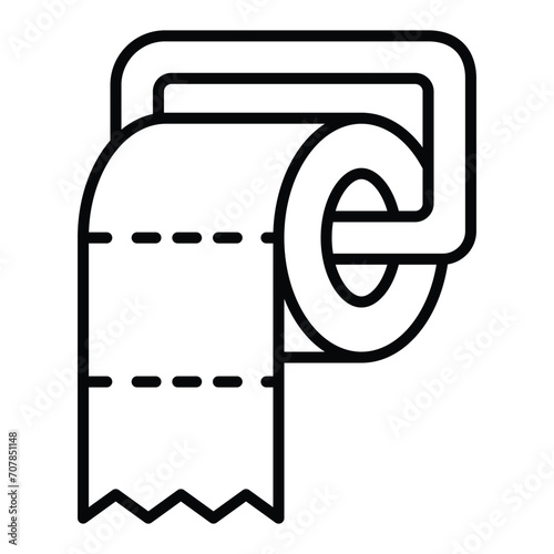 Tissue paper icon design, illustration design