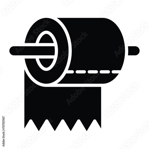 Tissue paper icon design, illustration design