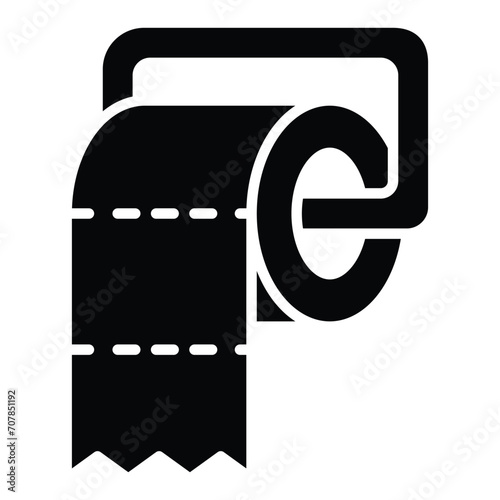 Tissue paper icon design, illustration design