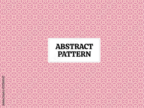 pattern tile abstract fabric ornamental handrawn colors pink photo