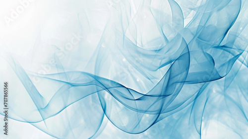 Baby blue & white banner abstract background. PowerPoint and business background