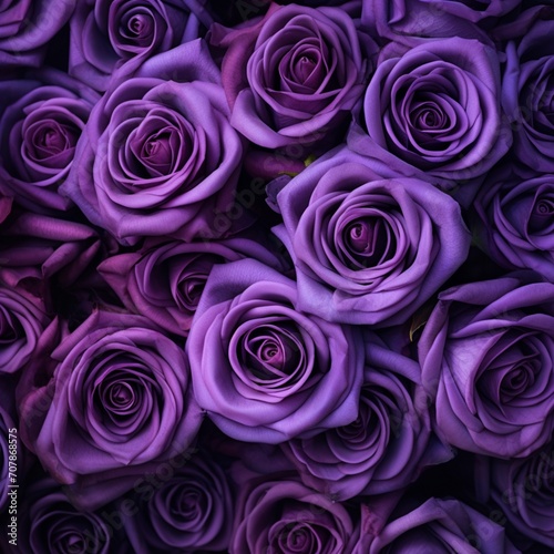 bouquet of purple roses background