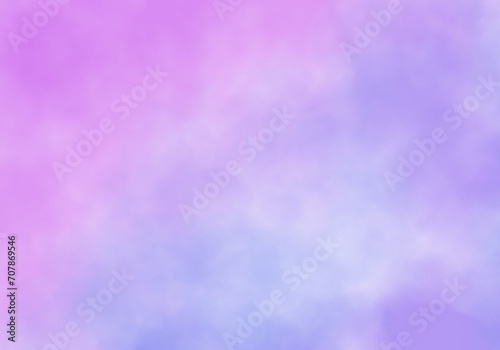 abstract pink and purple fluffy watercolor background © Korliamlor