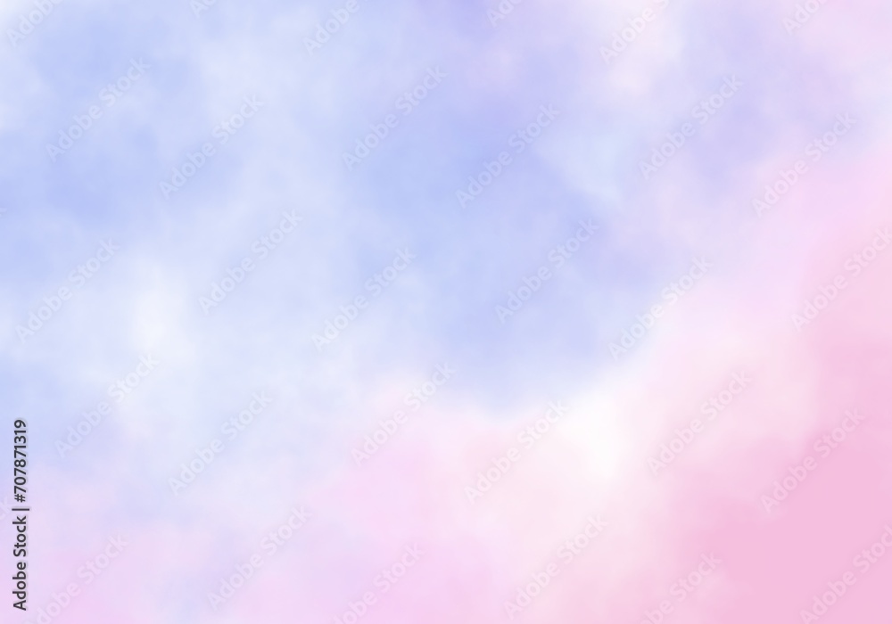 abstract background, pink blue gradient fluffy background