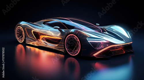 Super Car Hologram