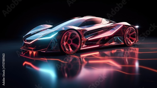 Super Car Hologram