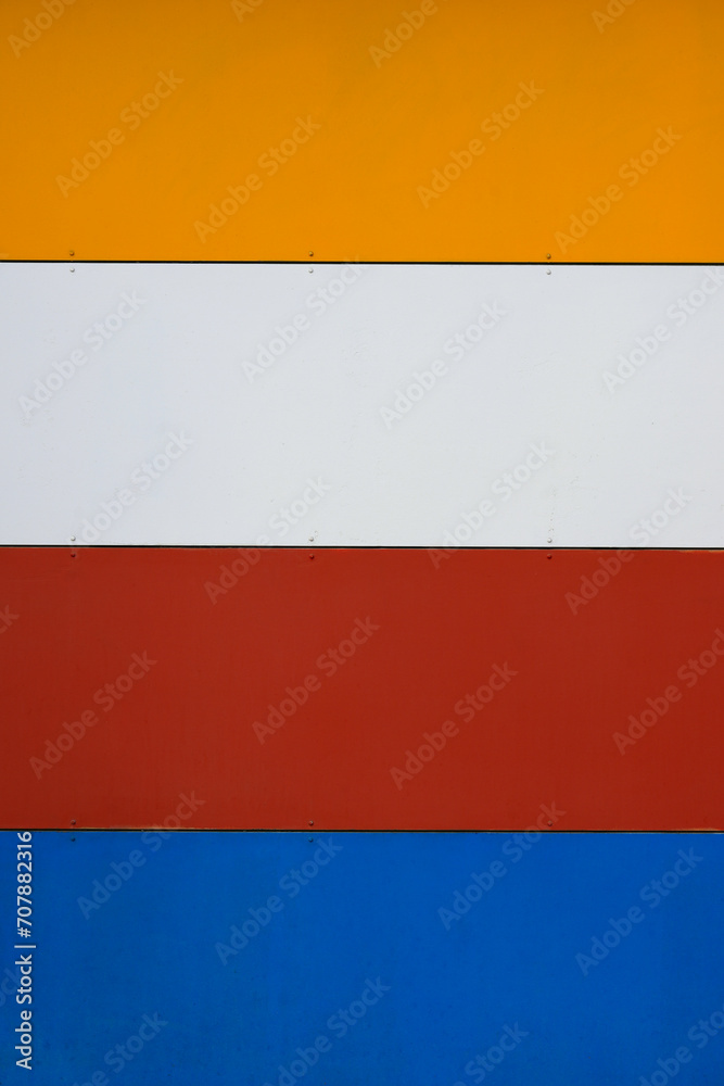 Naklejka premium Colorful horizontal stripes abstract background