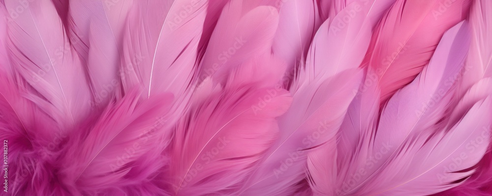 Fuchsia pastel feather abstract background texture