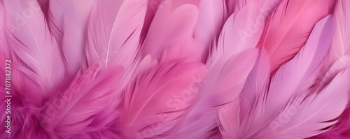 Fuchsia pastel feather abstract background texture