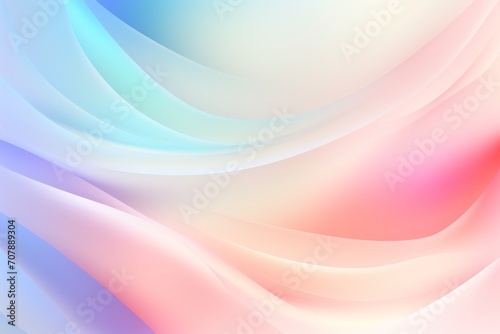 Ivory gradient background with hologram effect