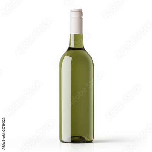Wine bottle wihtout label