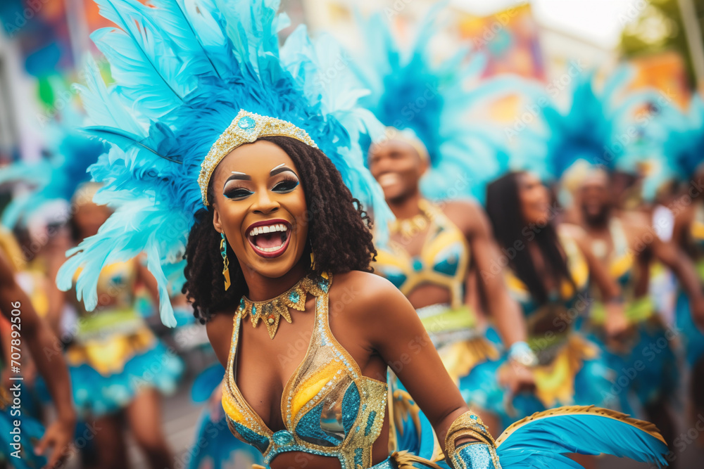 portrait of a woman in carnival portrait of a woman in carnival