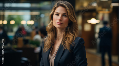 Portrait of a successful businesswoman in the office
