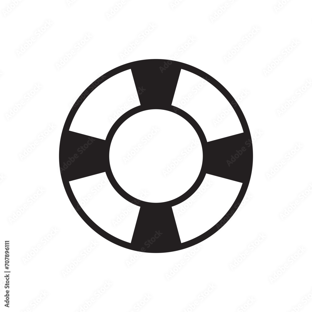 swimming tire icon