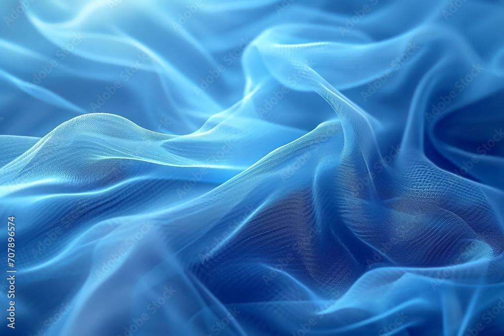 Blue silk gradient background Blue silk gradient background