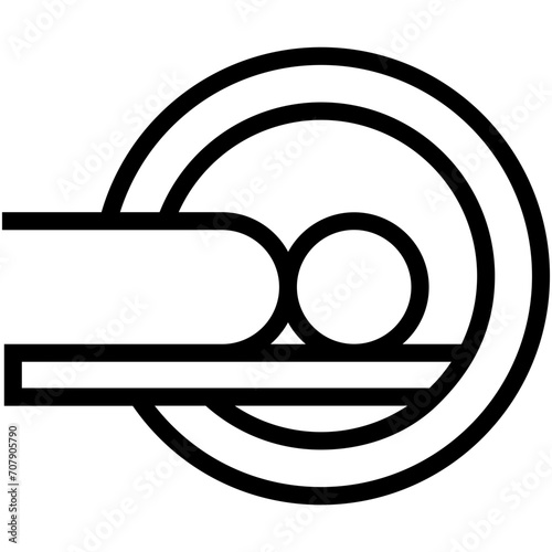 CT Scan Vector Icon