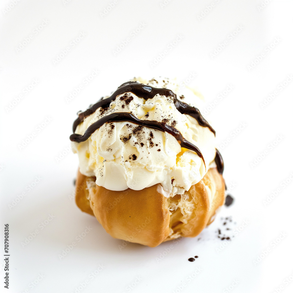 Profiteroles, French Food Profiteroles, French Food