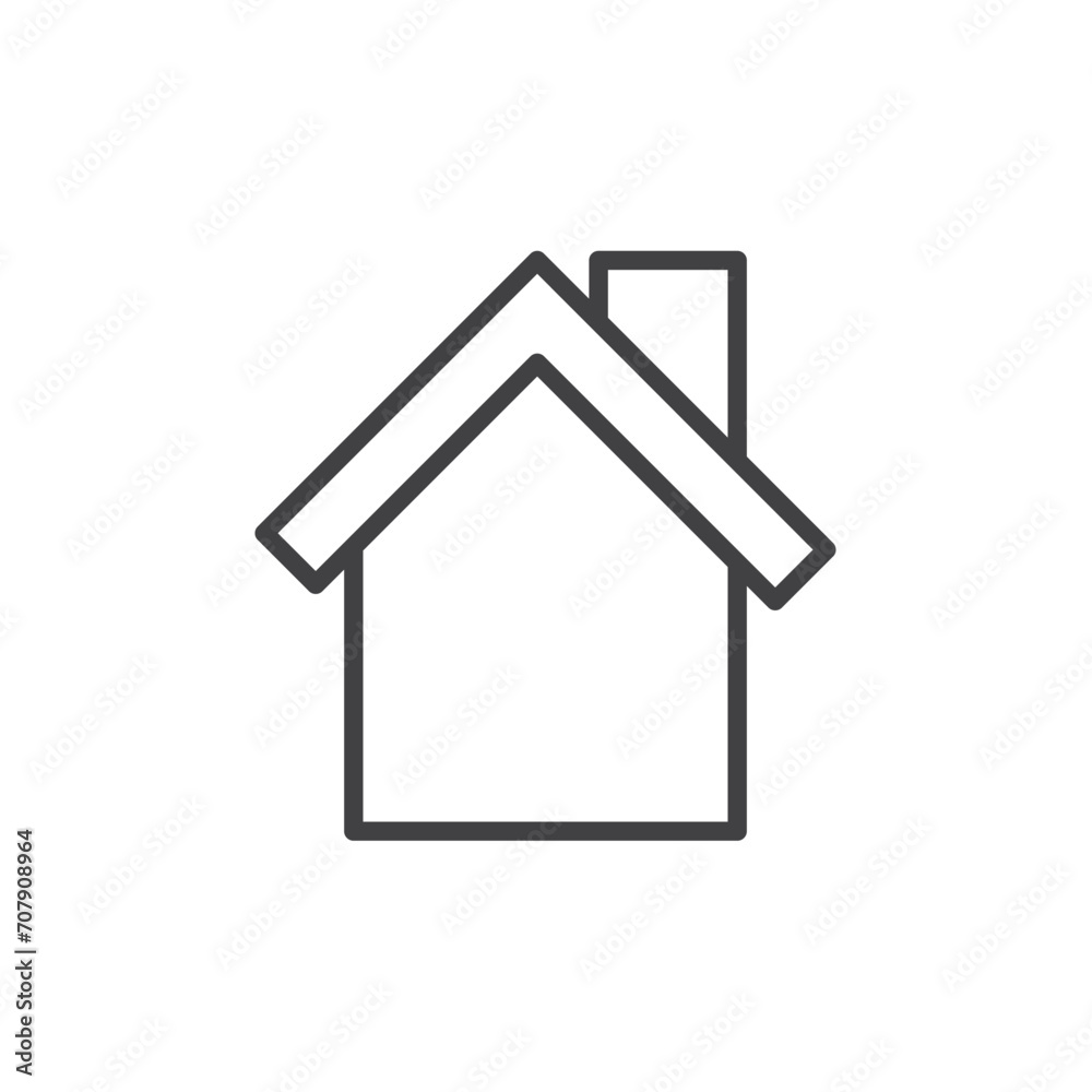 home icon. sign for mobile concept and web design. outline vector icon. symbol, logo illustration. vector graphics. home icon. sign for mobile concept and web design. outline vector icon. symbol, logo illustration. vector graphics.