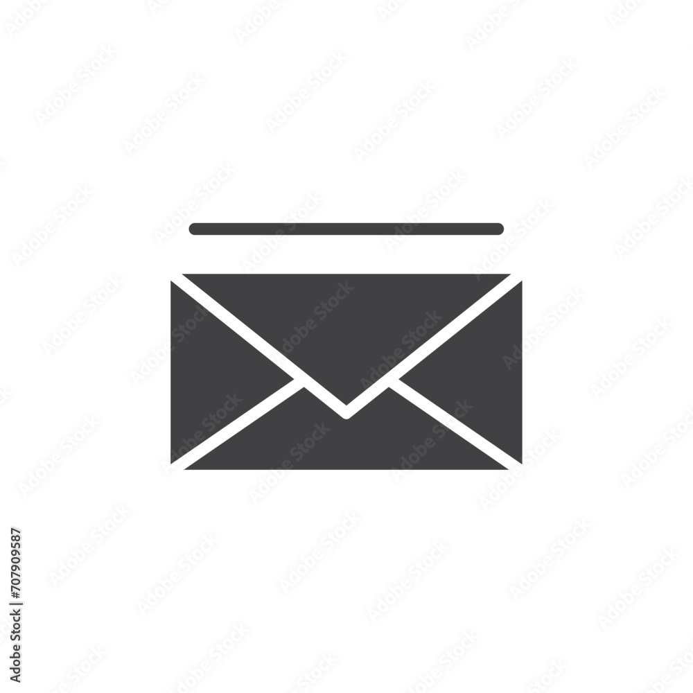 envelope icon. sign for mobile concept and web design. outline vector icon. symbol, logo illustration. vector graphics. envelope icon. sign for mobile concept and web design. outline vector icon. symbol, logo illustration. vector graphics.
