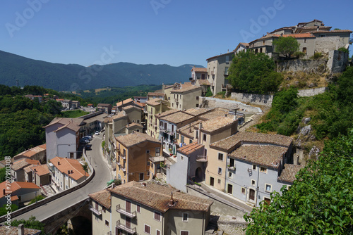 View of Castelgrande, in Potenza province, Italy © Claudio Colombo