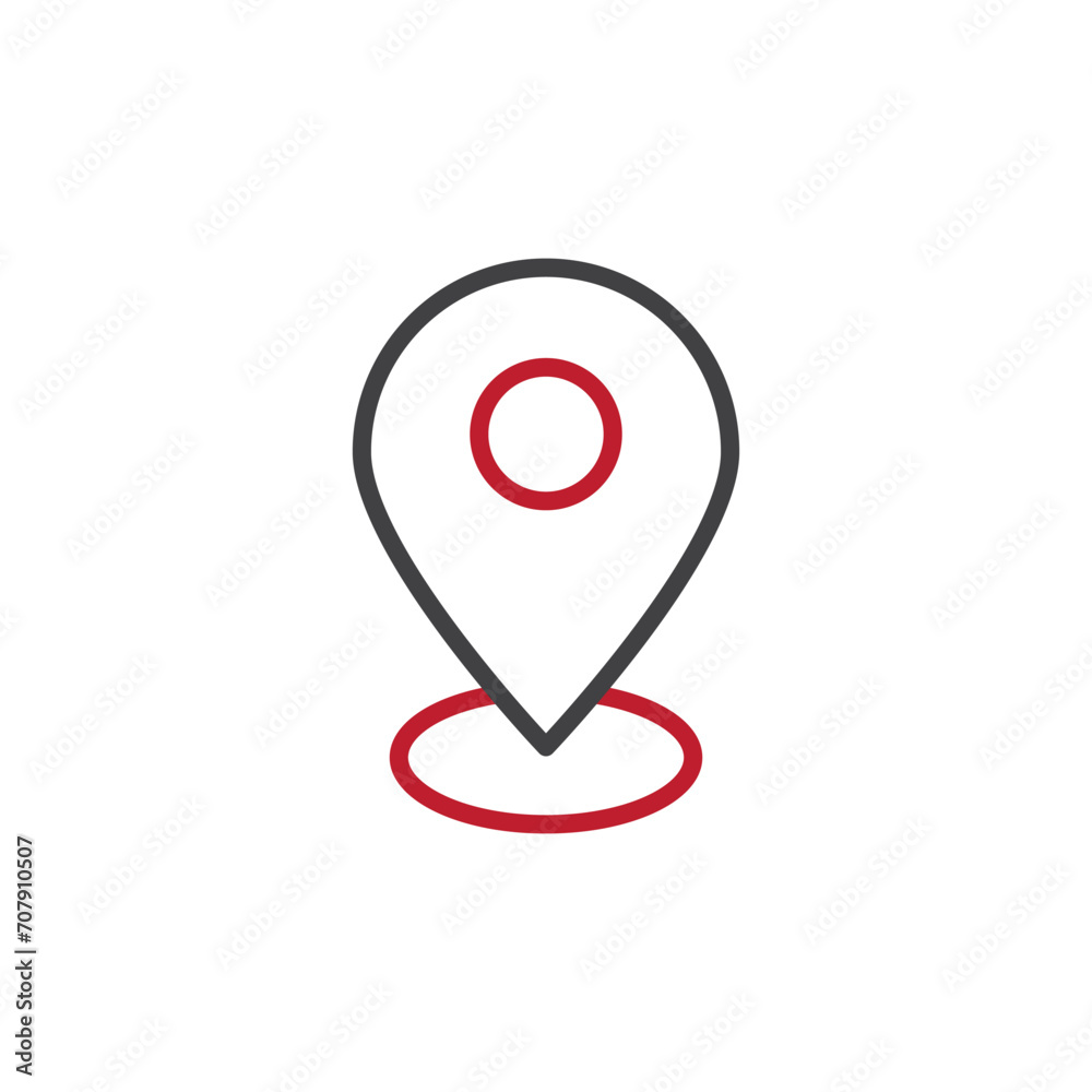 location icon. sign for mobile concept and web design. outline vector icon. symbol, logo illustration. vector graphics. location icon. sign for mobile concept and web design. outline vector icon. symbol, logo illustration. vector graphics.
