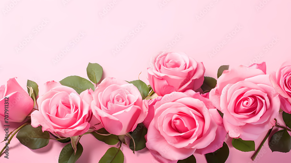 Empty floral frame with copy space for greeting card or invitation design Empty floral frame with copy space for greeting card or invitation design