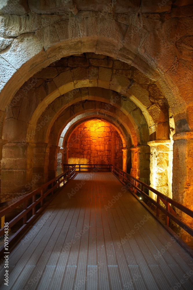 Cistern in Andriake Ancient City in Demre, Antalya, Turkiye