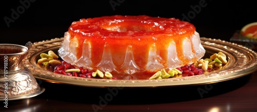 Turkish dessert known as Ashura (Asure), a delicious tradition.