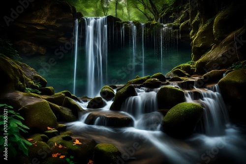 waterfall in the forest