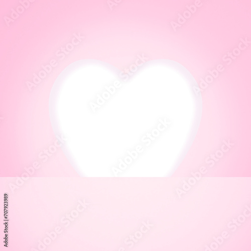 pink heart background © Ton