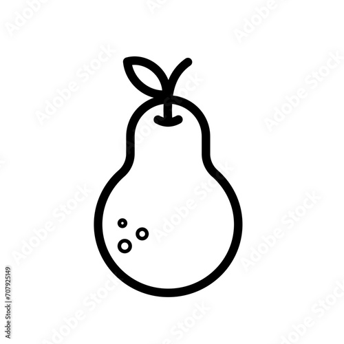 pear - vector icon