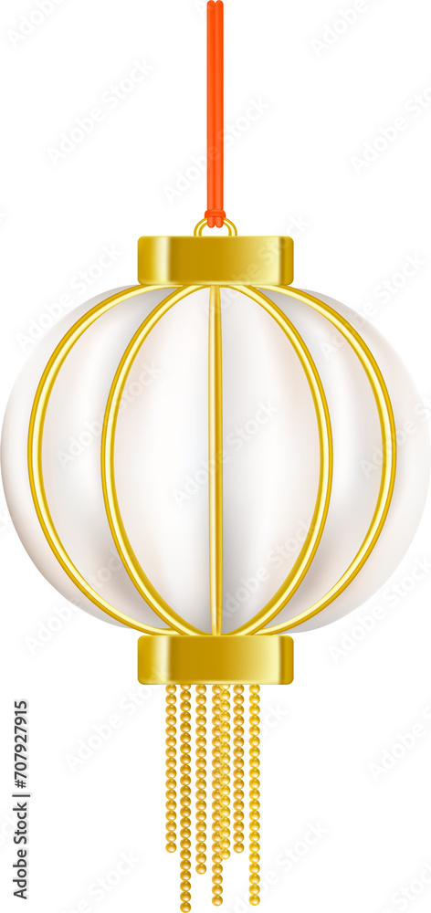 Chinese lantern decoration clip art for Chinese new year concept Chinese lantern decoration clip art for Chinese new year concept