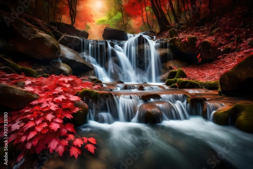 waterfall in the forest