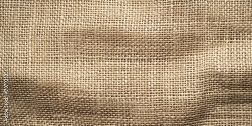 A detailed close-up view of a piece of burlock fabric. This versatile textile can be used for various projects and applications