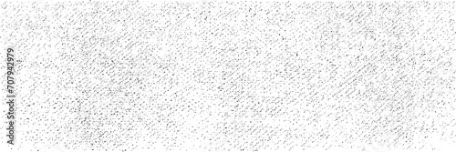 Distressed black texture. Dark grainy texture on white background. Dust overlay textured. Grain noise particles. Rusted white effect. Vector textured effect. Vector illustration.