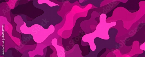 Magenta camouflage pattern design poster background