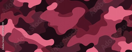 Maroon camouflage pattern design poster background
