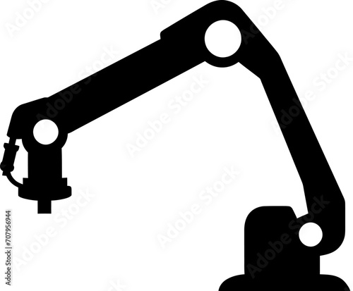 High-tech limb icon