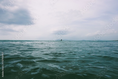 clouds over the sea, calm sea © Bookaroo68