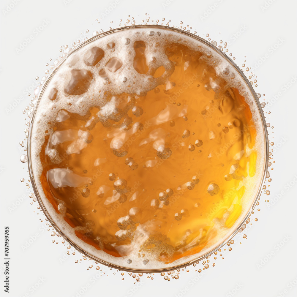 photography of a glass of beer isolated on a transparent background created with Generative Ai photography of a glass of beer isolated on a transparent background created with Generative Ai