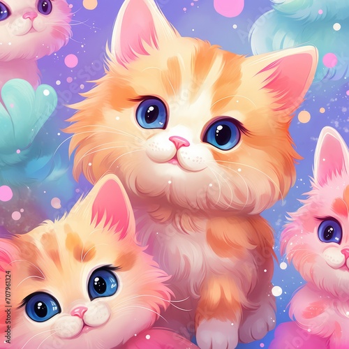 set of kittens © Wallpaper