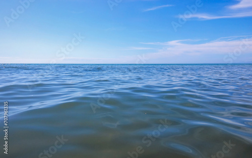 Fototapeta Naklejka Na Ścianę i Meble -  sea and sky. blue sea water. calm sea