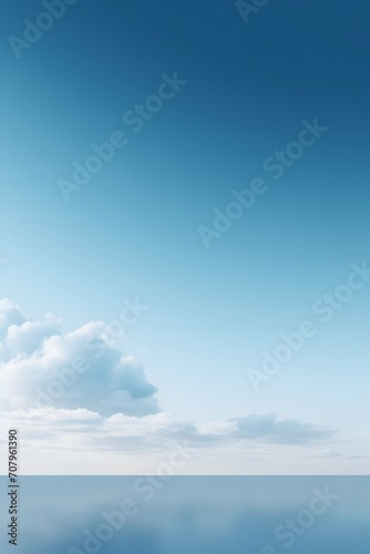 minimalist elegant blue sky tone scandinavian stage background 8k.
