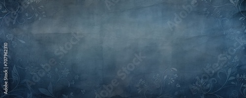 Navy soft pastel background parchment with a thin barely noticeable floral ornament background 