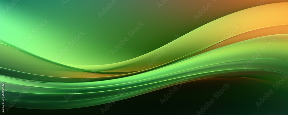 Fototapeta premium Olive gradient background with hologram effect 
