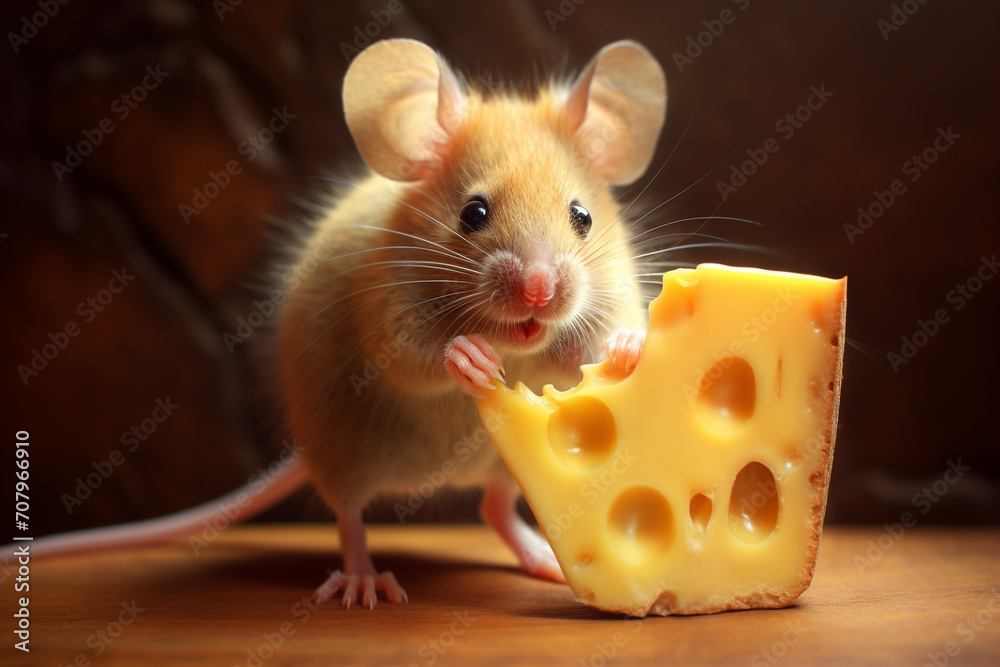 the mouse ate a piece of cheese the mouse ate a piece of cheese