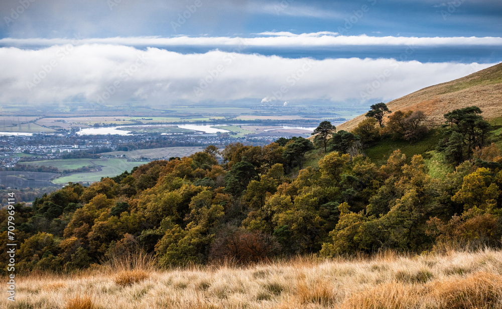 Ben Cleuch - Ochil Hills - Scotland - Dramatic Clouds