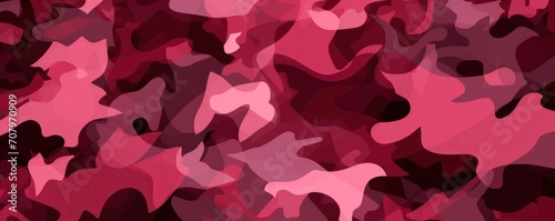 Ruby camouflage pattern design poster background 