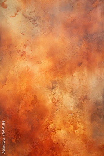 Rust abstract watercolor background