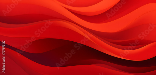 Red waved background with a wavy pattern, Chinese New Year festivities, striped compositions, circular shapes, 2D red pattern with waves, minimalist color palette, Chinese wallpaper.